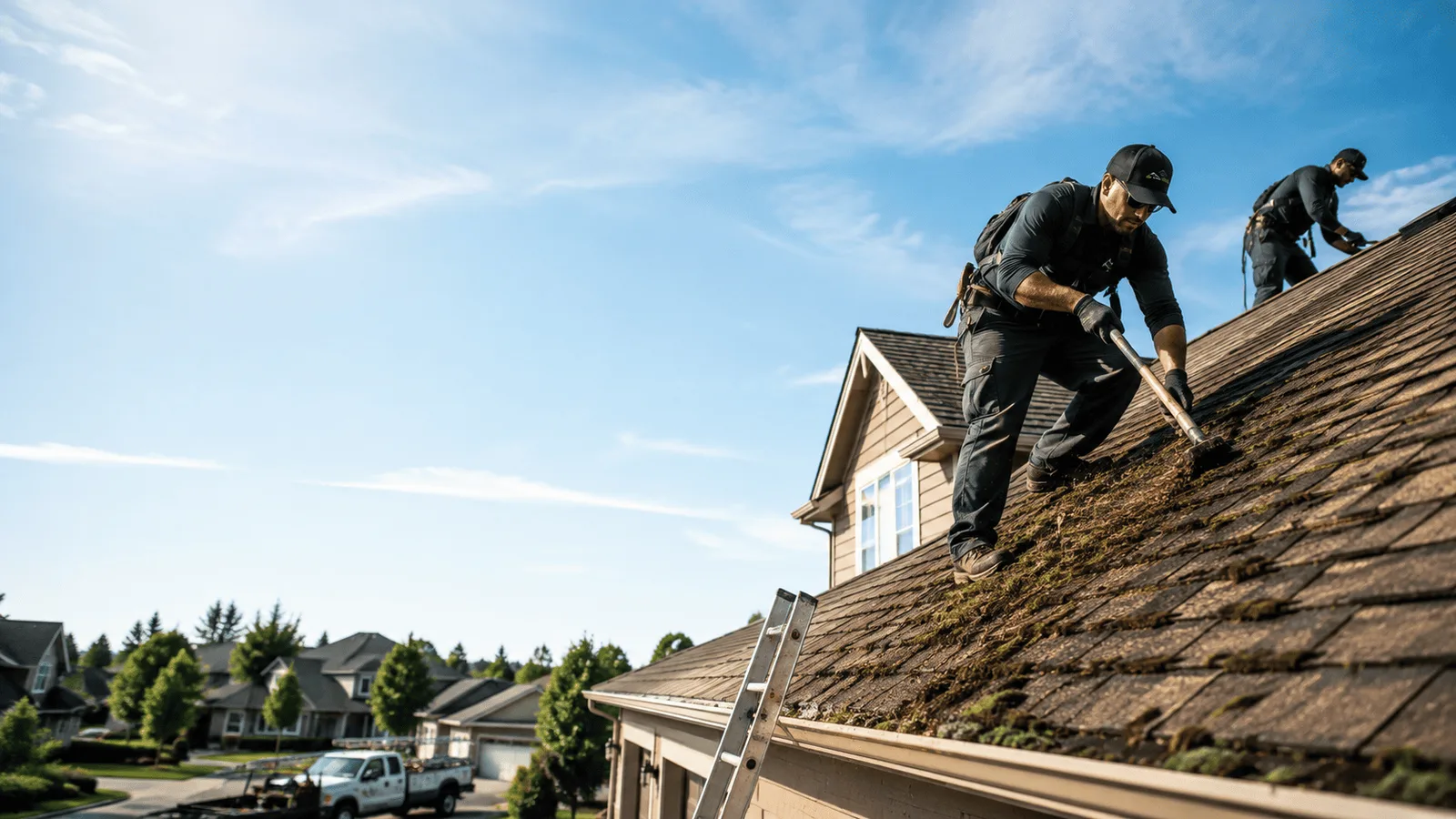 Roof Moss Removal in Carlton, OR near me